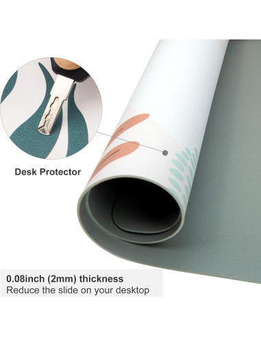 Alfombrilla de Escritorio Colorful Star 80x30 cm Antideslizante