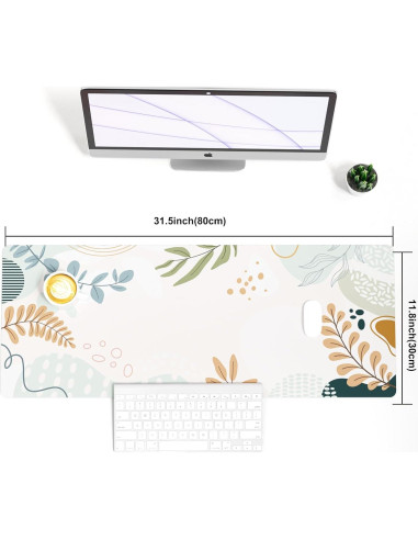 Alfombrilla de Escritorio Colorful Star 80x30 cm Antideslizante