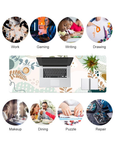 Alfombrilla de Escritorio Colorful Star 80x30 cm Antideslizante