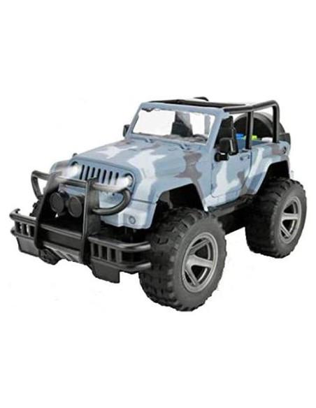 Coche Juguete Militar Todoterreno YesToys 1:16 con Luces y Sonidos