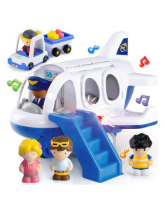 Juguete de avión musical PLAY para niños 2+ años - Azul
