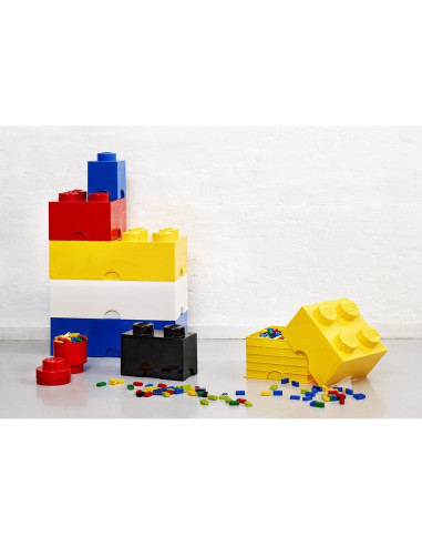 Caja de Almacenamiento LEGO Room Copenhagen Ladrillo 4 Aqua