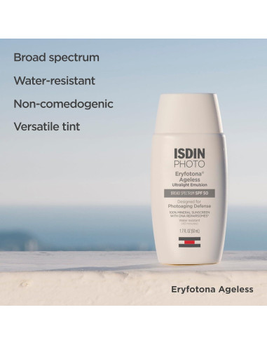 Protector Solar Mineral Tinteado ISDIN Eryfotona Ageless SPF 50+