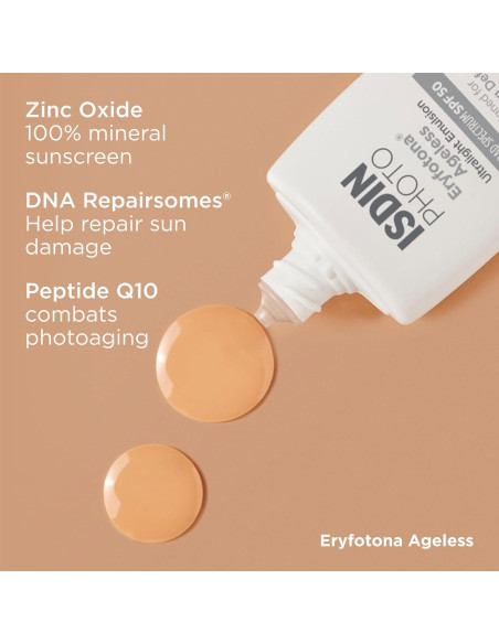 Protector Solar Mineral Tinteado ISDIN Eryfotona Ageless SPF 50+ Protector Solar Mineral Tinteado ISDIN Eryfotona Ageless SPF 50+