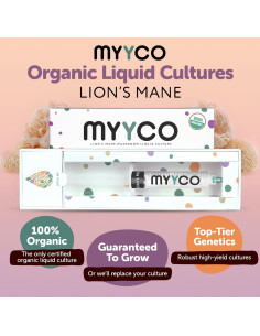 Cultivo Líquido Orgánico MYYCO Melena de León 226g 2