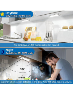 Luz de Sensor de Movimiento YLXS 30 LEDs Recargable 20cm 2