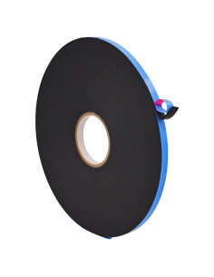 Cinta de Montaje Doble Cara WOD 1.3 cm x 22.86 m Negra