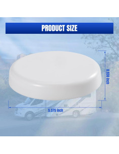 Tapa de Ventilación de Techo Ralosyn para RV 14.6 cm Impermeable 2