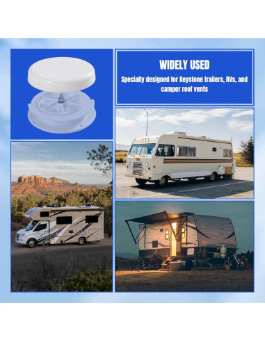 Tapa de Ventilación de Techo Ralosyn para RV 14.6 cm Impermeable