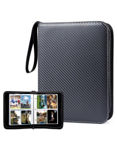 Carpeta de Cartas WOT I - 400 Bolsillos, Negro, Doble Cara