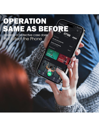 Funda Protectora de Silicona Seltureone para Oura Ring Gen 3/4