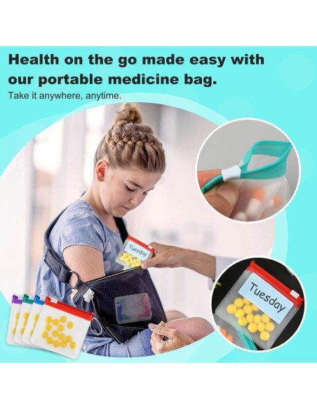 Set de 39 Bolsas de Píldoras MARFOREVER - Organizador de Viaje