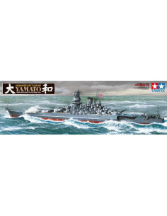 Kit de Modelo Acorazado Japonés Yamato Tamiya 1/350 2