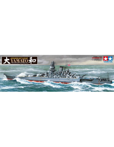 Kit de Modelo Acorazado Japonés Yamato Tamiya 1/350