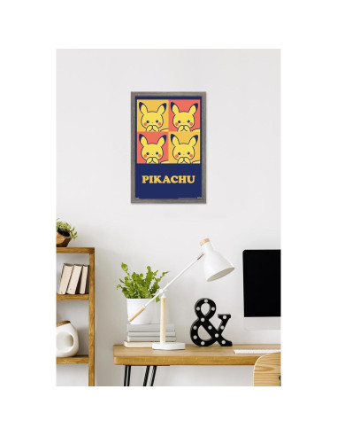 Póster enmarcado Pikachu Cutie Allposters 57x37 cm