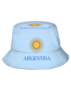 Sombrero de Cubo Unisex FHSUISN Bandera de Argentina 57 cm