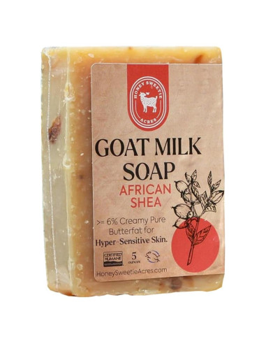 Jabón de Leche de Cabra Africana Honey Sweetie Acres 141g
