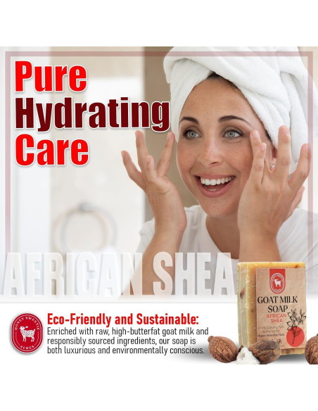 Jabón de Leche de Cabra Africana Honey Sweetie Acres 141g