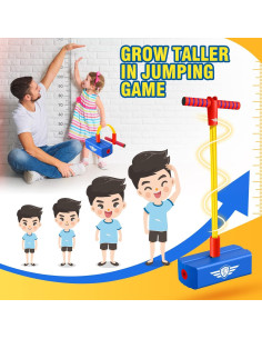 Pogo Stick de Espuma CUUGO VAMOS! CG para Niños 3-12 Años 2