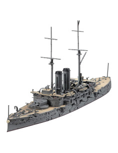 Modelo de barco de guerra Hasegawa Mikasa 1:700 198 piezas