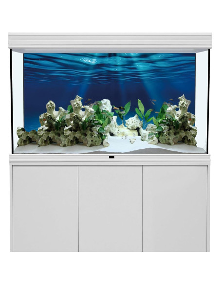 Fondo de Acuario 60x30 cm Vinilo AWERT Tema Océano