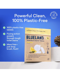 Tabletas Limpiadoras de Inodoro Blueland 14 Unidades Cedro Limón 2