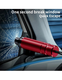 Rompevidrios y Cortador de Cinturones ROIKVN 4 Piezas 2