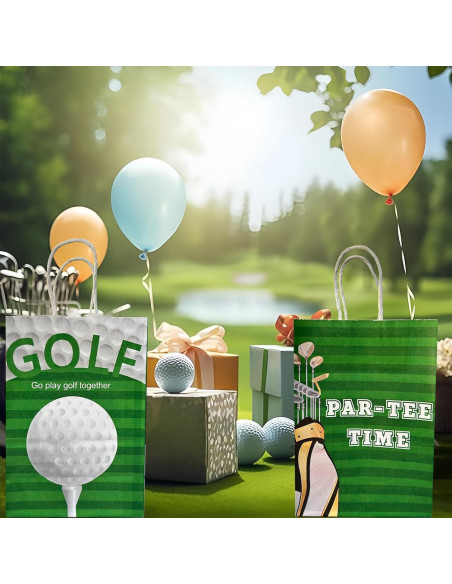 Bolsas de Regalo de Golf CZWXOXO 24 Piezas para Fiesta