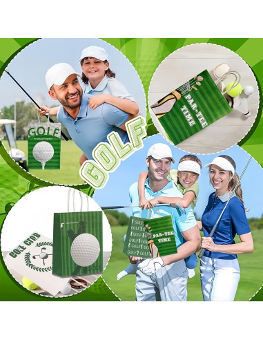 Bolsas de Regalo de Golf CZWXOXO 24 Piezas para Fiesta