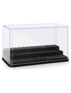 Caja de Exhibición Acrílica AELS para Minifiguras 17.78x10.16 cm