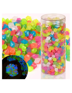 700 Rocas Brillantes Luminiscentes BokingOne para Jardín y Acuario