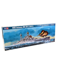 Kit de Construcción de Modelo Barco Hobby Boss USS Arizona 1:350