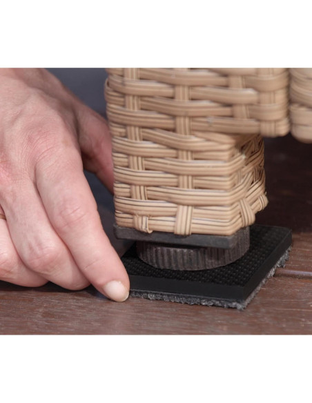 Deslizadores de Muebles GorillaOutdoor 6.35 cm a Prueba de Clima - Paquete de 4 Deslizadores de Muebles GorillaOutdoor 6.35 cm a Prueba de Clima - Paquete de 4