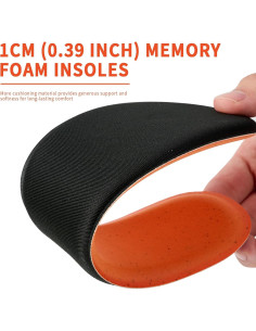 Plantillas de Espuma de Memoria ANLUKE para Hombres y Mujeres - Alivio del Dolor y Comodidad 2