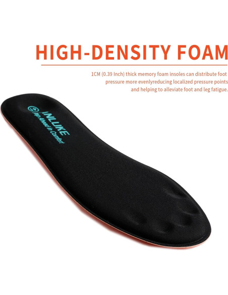 Plantillas de Espuma de Memoria ANLUKE para Hombres y Mujeres - Alivio del Dolor y Comodidad