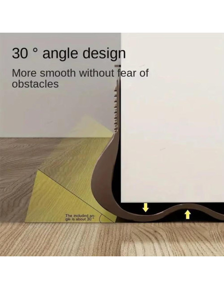 Tapón de Draft Ajustable Singring 36" (91 cm) PVC Negro