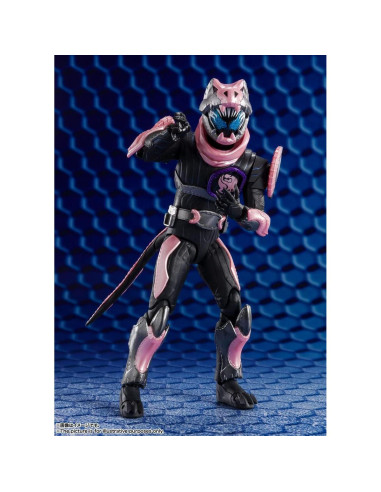 Figura de Acción Kamen Rider Vice Rex Genome Bandai 15 cm