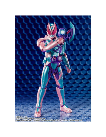 Figura de Acción Kamen Rider Vice Rex Genome Bandai 15 cm