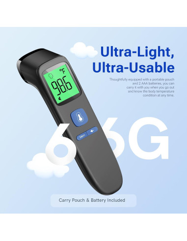 Termómetro Digital Sin Contacto Viproud FC-IR202 - Rápido y Preciso