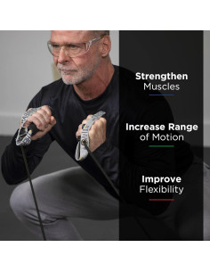 Tubo de Resistencia THERABAND 30.48 cm Negro Pesado Nivel 6 2