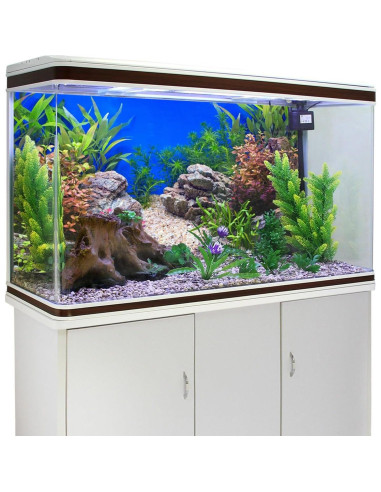 Fondo de Acuario Vinilo AWERT 60x30 cm Plantas Acuáticas