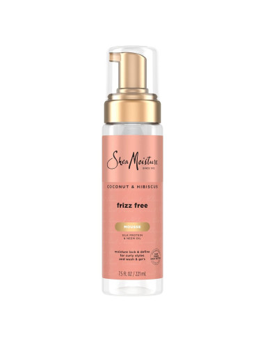 Mousse para Rizos Shea Moisture Coco y Hibisco 211 g Sin Frizz