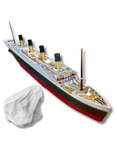 Modelo de barco RMS Titanic 30.48 cm a todo color - TitanicToyCo