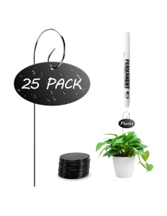 Etiquetas para Plantas Vcekract 25 Pcs con Bolígrafo Resistente