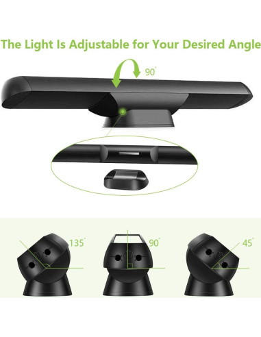 Luz de lectura de pared LED Lightinno regulable táctil 35.1cm