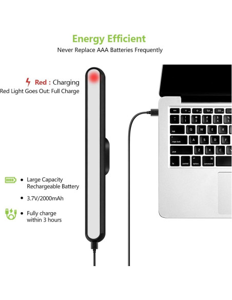 Luz de lectura de pared LED Lightinno regulable táctil 35.1cm Luz de lectura de pared LED Lightinno regulable táctil 35.1cm