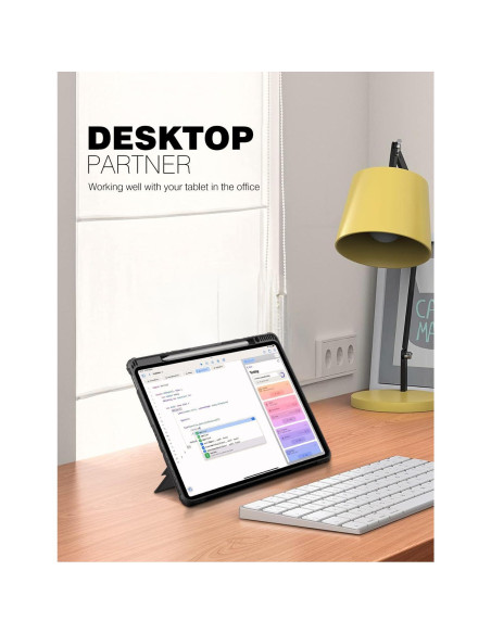 Soporte Adhesivo Invisible Nillkin para Tabletas 9.7-11" Negro