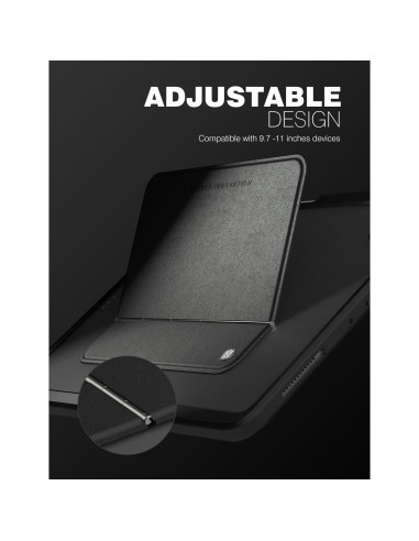 Soporte Adhesivo Invisible Nillkin para Tabletas 9.7-11" Negro