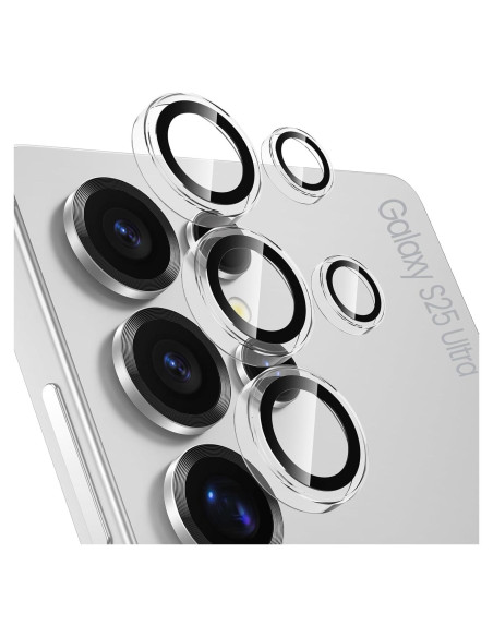 Protector de Lente de Cámara Tensea para Samsung S25 Ultra 9H Protector de Lente de Cámara Tensea para Samsung S25 Ultra 9H