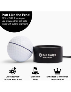 Kit Marcador de Pelota de Golf HODL 21 Aim Stripe 360 2